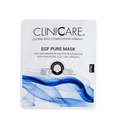 EGF Pure Mask : Anti-Inflammation & Skin Rejuvenation Tissue Mask with Hyaluronic Acid - PnP Salon