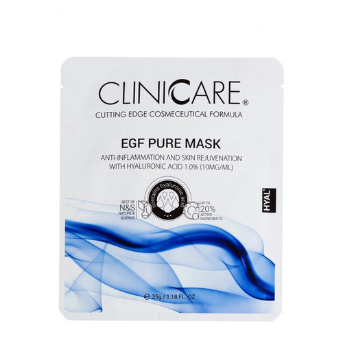EGF Pure Mask : Anti-Inflammation & Skin Rejuvenation Tissue Mask with Hyaluronic Acid - PnP Salon