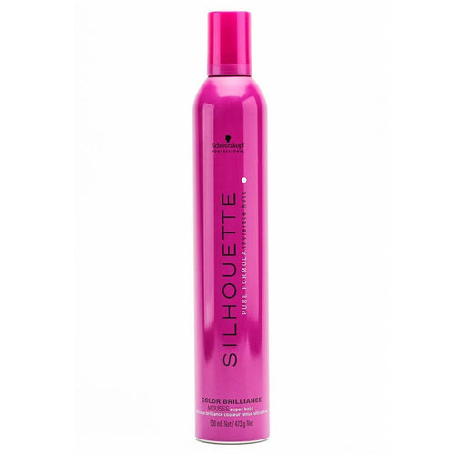 Silhouette Color Brilliance Mousse 500ml - Invisible Hold